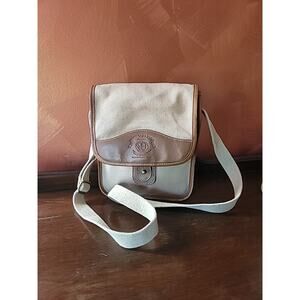 Vintage Ghurka Marley Hodgson No. 59 Cross Body Canvas & Leather 1987